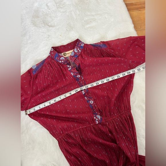 VINTAGE 70s Lori Ann Belted Dress - Picture 8 of 9